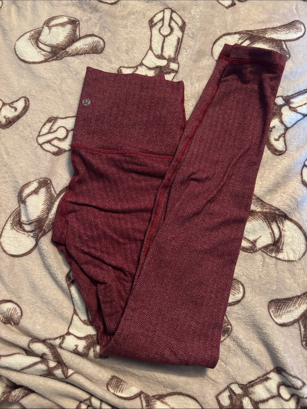 Lululemon Burgundy Leggings